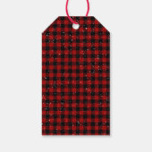 プライドのクリスマスゴールデンレトリバー ギフトタグ (裏面)