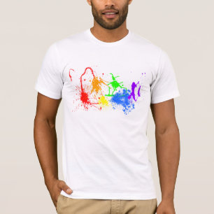 プライドのペンキ Tシャツ