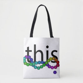 プライドの人権の多様性の平等の虹のトート トートバッグ