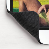 プライドの屋上の大きな塊-元の絵画 マウスパッド (コーナー)