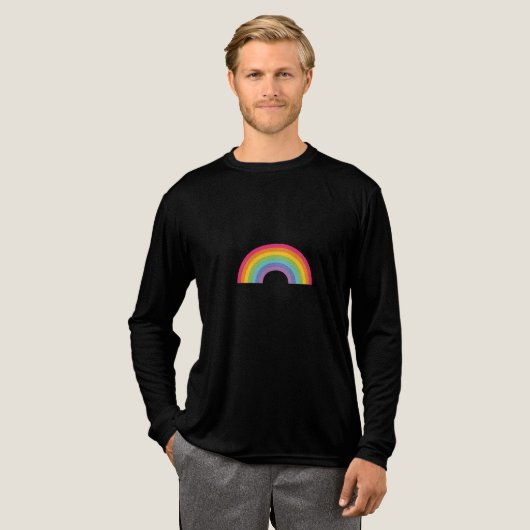 プライドの日+レインボー トライブレンドTシャツ (正面全体)