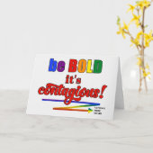 プライドの月はっきりしたは伝染するLGBT カード (黄色い花)