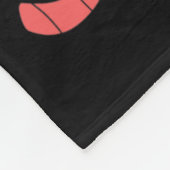 プライドの耳が聞こえないばか手話 フリースブランケット (角)