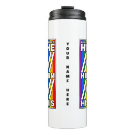 プライドの色私の代名詞は彼だ タンブラー