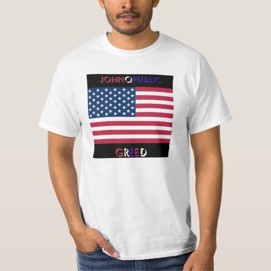 プライドの貪欲のTシャツを身に着けて下さい! Tシャツ (正面)