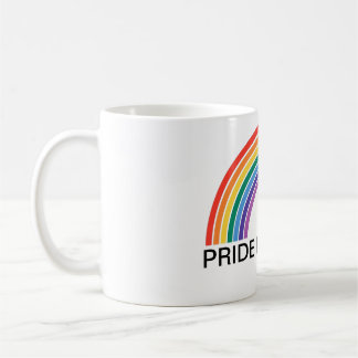 プライドはパワーLGBTQ+レインボーマグ コーヒーマグカップ