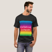 プライドは1ヶ月だけじゃない - Pride Tシャツ (正面フル)