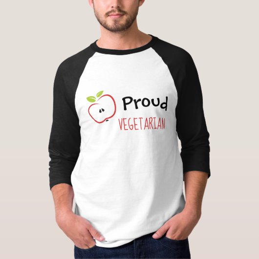 プライドを感じるヴィーガン Tシャツ (正面)