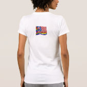プライドを持つペンギンが団結する Tシャツ (裏面)