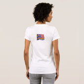 プライドを持つペンギンが団結する Tシャツ (裏面フル)