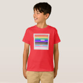プライドを胸に レインボー墨消し Pride 2026 Tシャツ (正面フル)