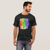 プライドを表すギフト Tシャツ (正面フル)