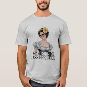 プライドを讃え偏見をなくそう LGBTQ+ サポート プライド月間 Tシャツ
