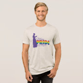 プライドを高く、偏見を低く Tシャツ (正面全面)