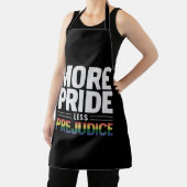 プライドを高め偏見を低く LGBT ゲイ・プライド月間 エプロン (インサイチュ)
