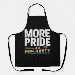 プライドを高め偏見を低く LGBT ゲイ・プライド月間 エプロン