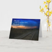 プライドを。.やる気を起こさせる. カード (黄色い花)