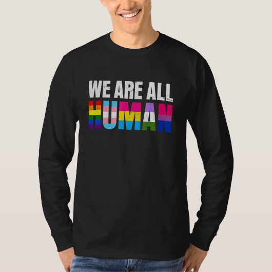 プライドアリー平等バイバイバイセクシュアル同性愛者ヒト Tシャツ (正面)