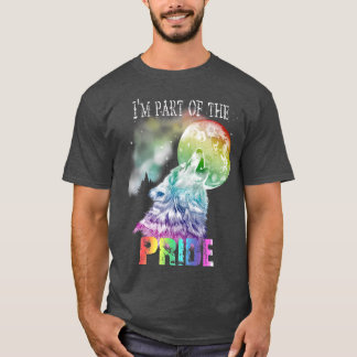 プライドウルフLGBゲイレズ Tシャツ