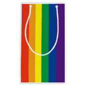 プライドカラーレインボー抱き枕 スモールペーパーバッグ (正面)