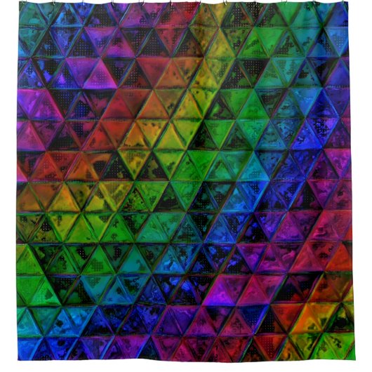 プライドガラス シャワーカーテン (正面)