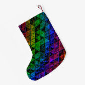 プライドガラス スモールクリスマスストッキング (裏面 (吊り時))