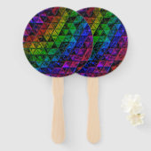 プライドガラス ハンドファン (正面&裏面)