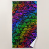 プライドガラス ビーチタオル (正面)