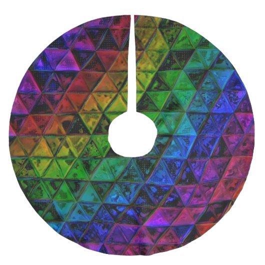 プライドガラス ブラッシュドポリエステルツリースカート (正面)