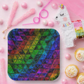 プライドガラス ペーパープレート (パーティー)