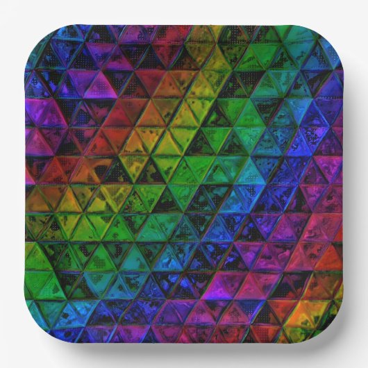 プライドガラス ペーパープレート (正面)