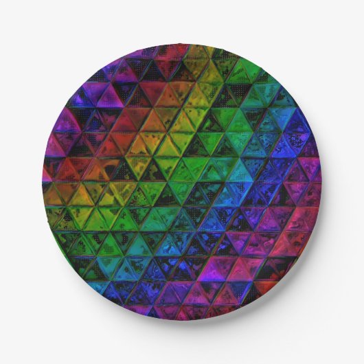 プライドガラス ペーパープレート (正面)