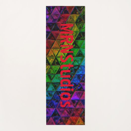 プライドガラス ヨガマット (正面)