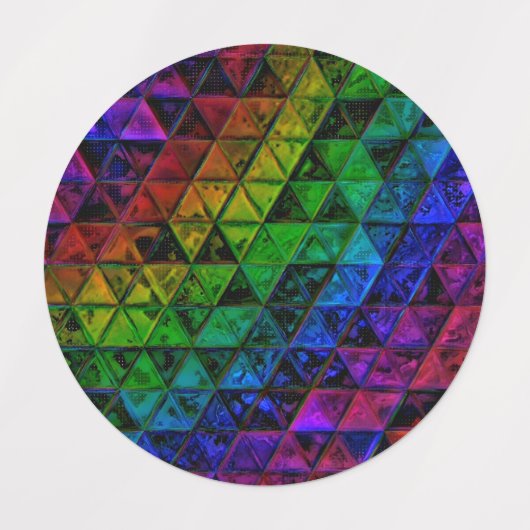 プライドガラス ラベル (デザイン2)