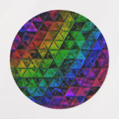 プライドガラス ラベル (デザイン1)