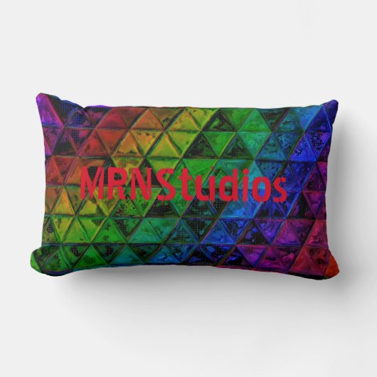 プライドガラス ランバークッション (正面)