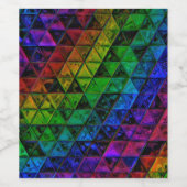 プライドガラス ワインラベル (シングルラベル)