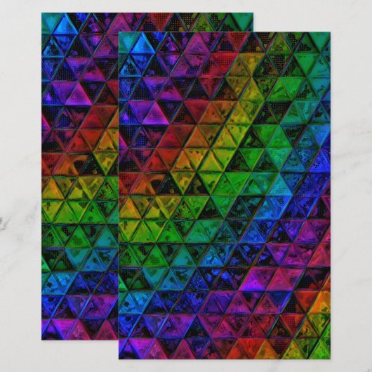 プライドガラス 便箋 (正面/裏面)