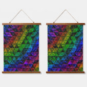 プライドガラス 吊り下げ型タペストリー (ダブル)