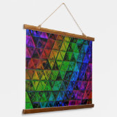 プライドガラス 吊り下げ型タペストリー (傾斜あり)
