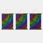 プライドガラス 吊り下げ型タペストリー (トリプル)