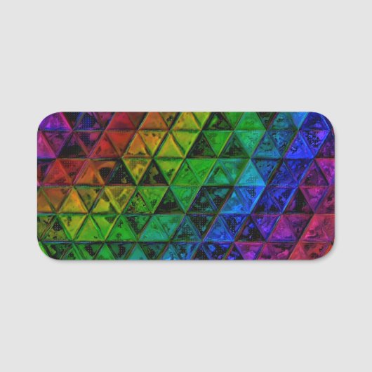 プライドガラス 名札 (正面)