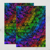 プライドガラス 招待状 (正面/裏面)