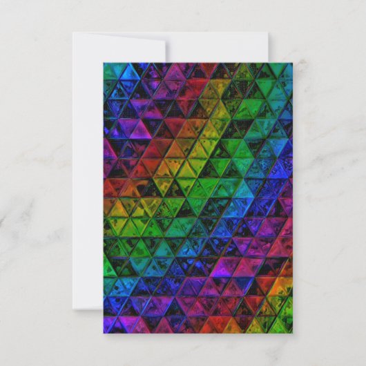 プライドガラス 招待状 (正面)