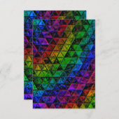 プライドガラス 招待状 (正面/裏面)