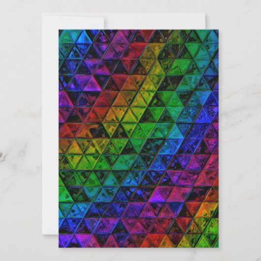 プライドガラス 招待状 (正面)