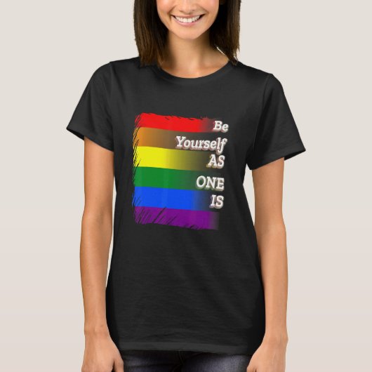 プライドクール男性の女性はLgbt Eと同じように Tシャツ (正面)