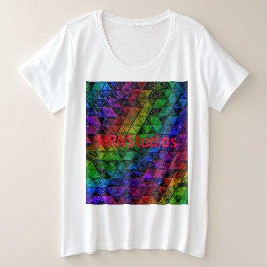 プライドグラス プラスサイズTシャツ (デザイン正面)