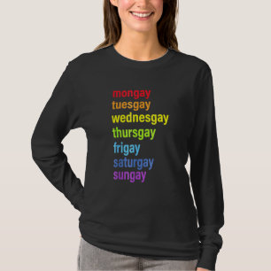 プライドゲイアジェンダラブLGBT Tシャツ