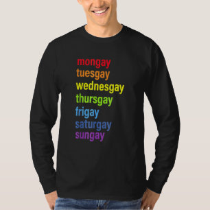 プライドゲイアジェンダラブLGBT Tシャツ